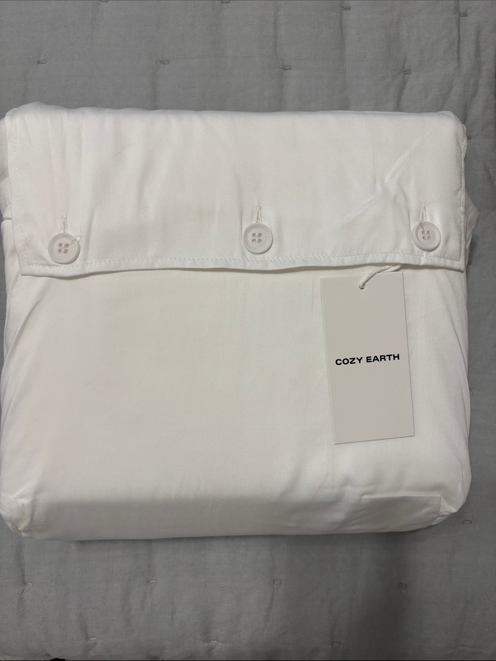 NWT Cozy Earth King Bamboo Sheet Set- White Luxury Bedding